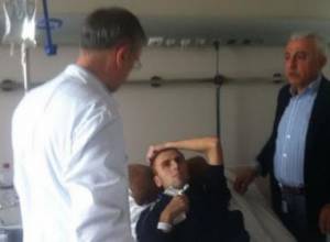 Раненый Арман Лазгиян начал разговаривать