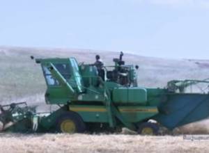 Քաշաթաղում գարու բերքահավաք է. TVArtsakh