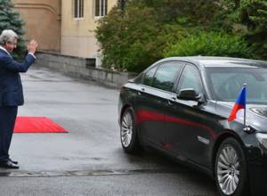 Farewell ceremony to Czech President Milos Zeman