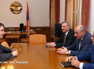 Бако Саакян принял Армена Геворгяна