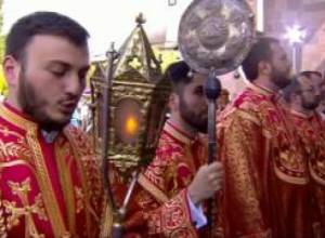 Святая литургия в Первопрестольном Святом Эчмиадзине