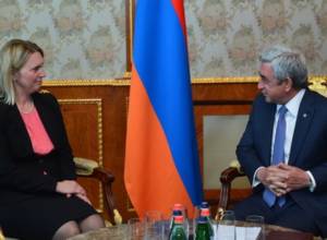 Серж Саргсян сегодня принял высокопоставленного гостя из США