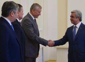 Serzh Sargsyan meets CSTO chief and members of CSTO Ministerial Council
