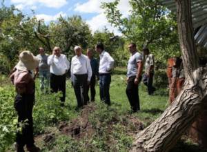 Մեծ վնասներ են կրել  Կարբիի և Օհանավանի  խնձորի  այգիները