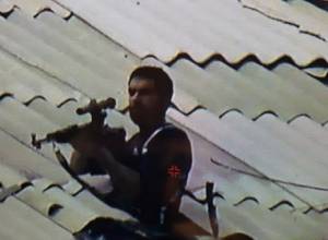 По предварительным данным, выстрел выпущен с территории полка ППС: Полиция