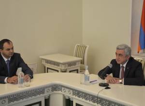 Serzh Sargsyan introduces newly appointed Prosecutor General