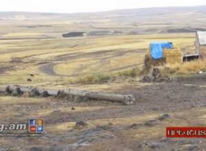 Shepherd's house and cattle shed built in Shirak marz