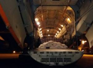 В Сирию прибыл первый самолет с гуманитарной помощью из Армении