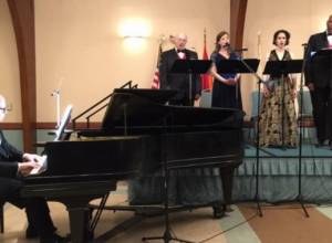 Կոմիտաս, Եկմալյան, Սաթյան ԱՄՆ-ում՝ ՀՀ անկախության 25-ամյակին