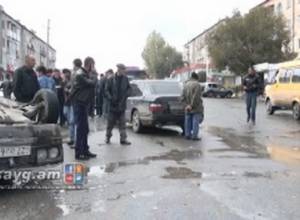 «Վազ 21 06»-ը գլխիվայր շրջվել է
