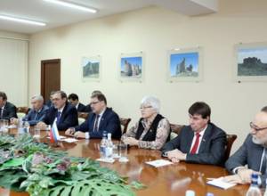 Делегация Федерального совета РФ в МО РА