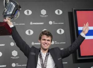 Magnus Carlsen retains world chess crown