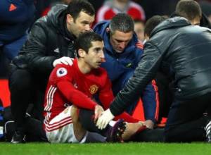 Генрих Мхитарян пропустит две недели