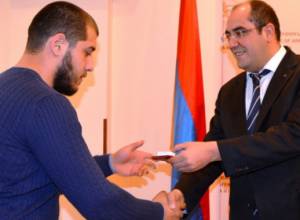 Մարզիկներին պետական կոչումներ ու պարգևներ են շնորհվել