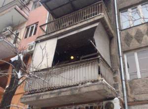 Аварийная ситуация в центре Еревана