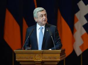 Serzh Sargsyan to EKM members: Now, I will call you 'uncles'