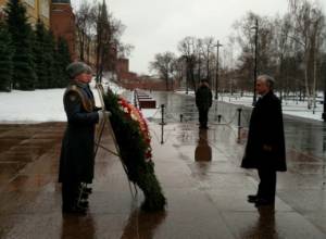 Стартовал официальный визит Эдварда Налбандяна в Москву