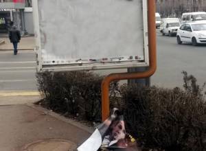 Уничтожены вывески Тиграна Уриханяна