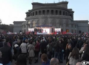 Rally of Dashnaktsutyun: live