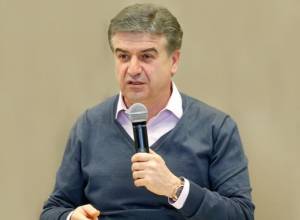 Карен Карапетян обращается к избирателям