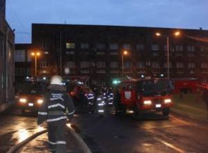 Пожар в МЦ «Эребуни»