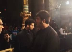 Հայ ուխտավորները՝ Երուսաղեմի Հարության տաճարում