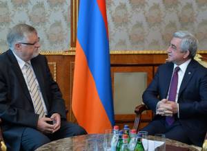 Serzh Sargsyan receives EU Special Representative Herbert Salber