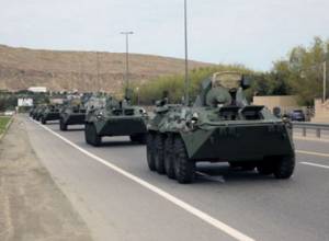 Азербайджан получил от России бронетранспортеры: Разминфо