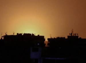 Large explosion in Damascus