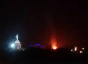 Հրդեհ՝ Հաղթանակի զբոսայգում