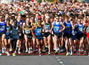 Массовый забег во имя победы и мира