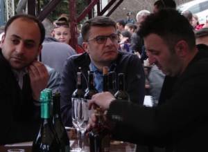 Dizzy with cognac: even rain will not sober up