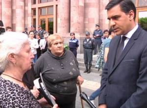 Is it your safe Armenia?: action outside Government building