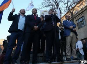 LIVE: Yelk alliance starts march in Yerevan