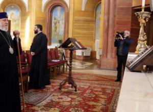 Կաթողիկոսը ժամանեց Մոսկվա