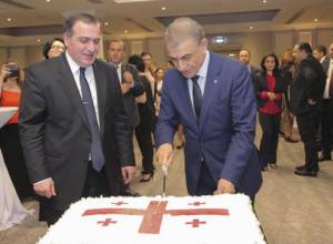 Ара Баблоян принял участие в мероприятии по случаю дня независимости Грузии