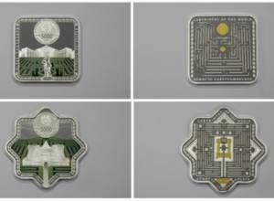 Բարսելոնայի և Մազոնեի լաբիրինթոսները՝ հուշադրամներին