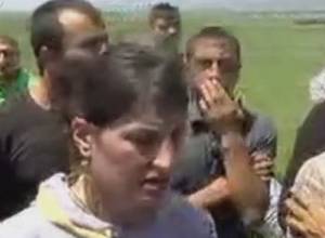 Residents close interstate highway in Armenia