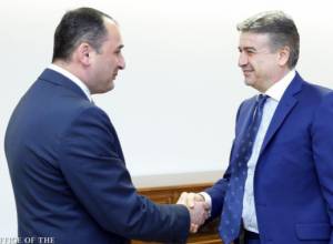 Премьер-министр встретился с первым вице-премьером Грузии