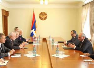 Artsakh Republic President reiterates adherence of the official Stepanakert to the peaceful settlement