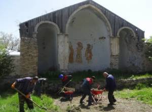 Բացվել են Շուշիի Մեղրեցոց Սուրբ Ամենափրկիչ եկեղեցու հիմքերը