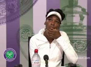Venus Williams cries about crash in which man died