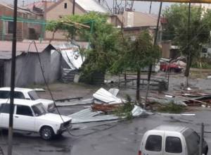 Պոկված լարեր, ընկած ծառեր. քամու հետևանքները