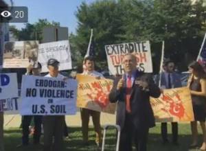 Live: US Congressmen join protests organized by Armenians, Yazidis and Kurds