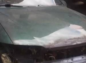 Сжег автомобиль тестя