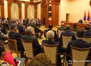 Golden Eagle Order and Title of the "Hero of Artsakh" granted to Arthur Aghabekyan