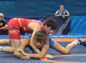 Պատանի ըմբիշ Հայկ Ասատրյանը կգոտեմարտի բրոնզե մեդալի համար