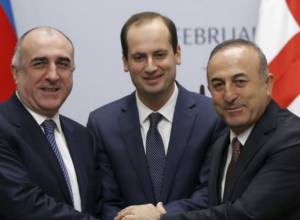 В Баку встретились министры иностранных дел Азербайджана, Турции и Грузии: Свобода