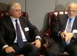 Министр иностранных дел Армении встретился с министром иностранных дел Ирака