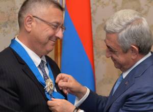 Серж Саргсян принял сопредседателя АФА